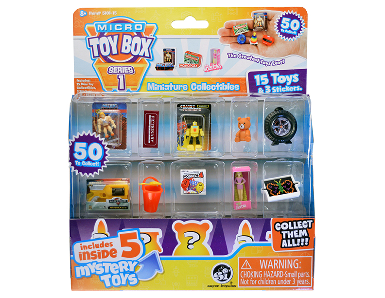 Micro Toy Box 15 Piece Set
