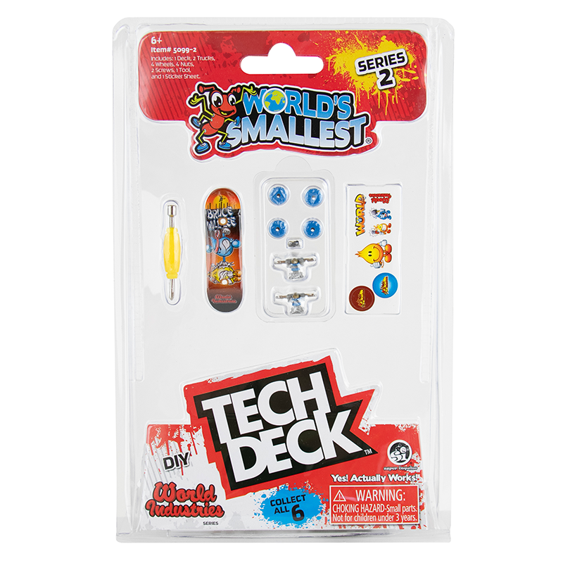 World's Smallest Tech Deck