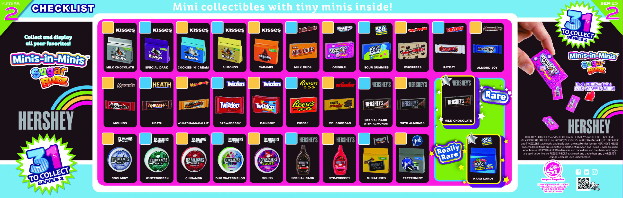 Sugar Buzz Minis-in-Minis Series 1 by Super Impulse; You Pick with Combined  Ship