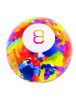 Magic 8 ball tie dye