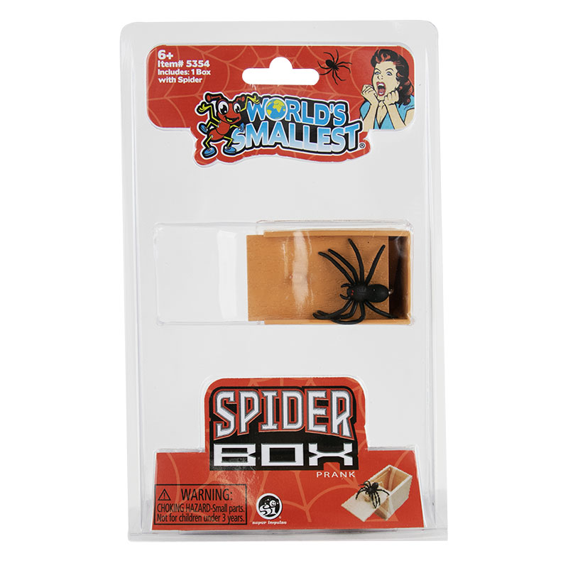 Spider Boo Box World's Smallest Spider Box by Super Impulse